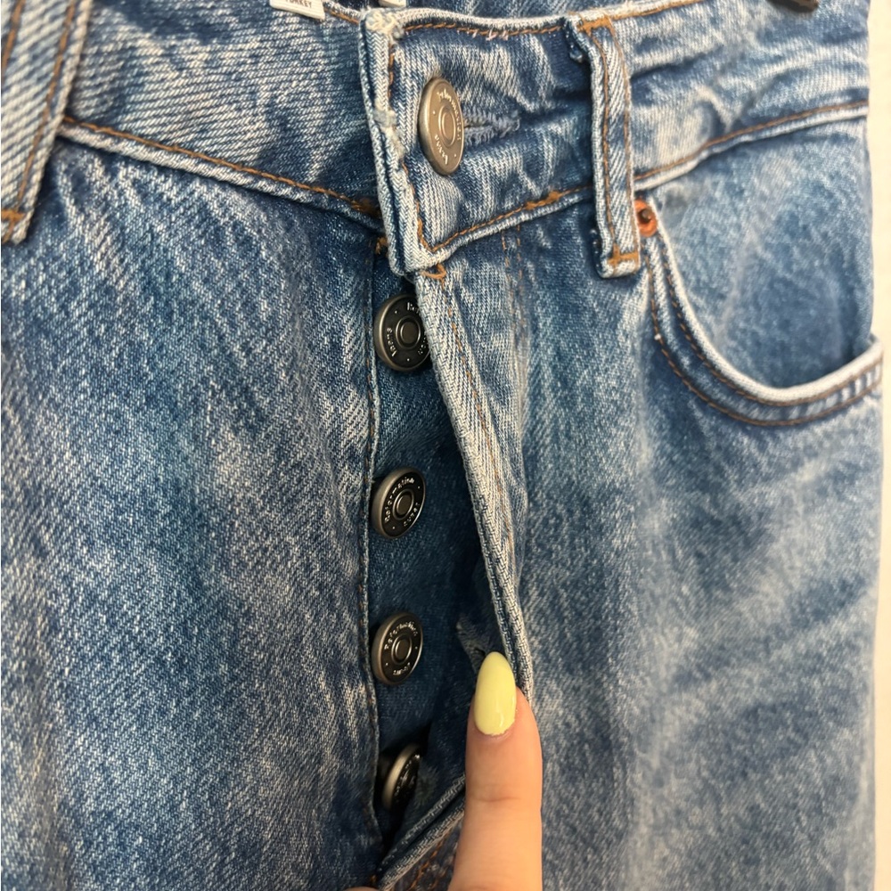 Reformation Cynthia High Rise Straight Jeans - Picture 6 of 11